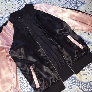 Black and Rose Gold Jacket